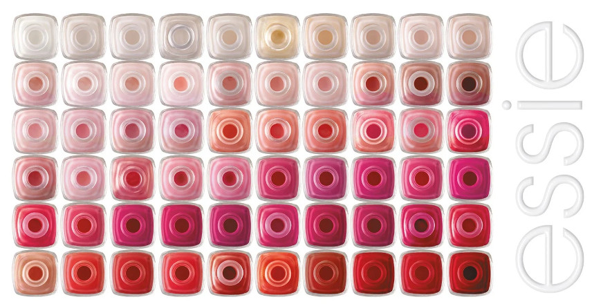 färgkarta Essie nagellack